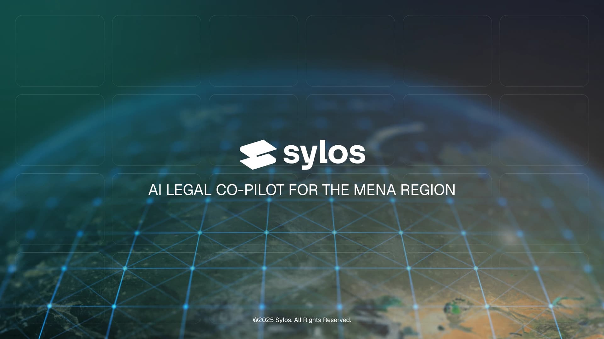 Sylos government proposal presentation cover slide