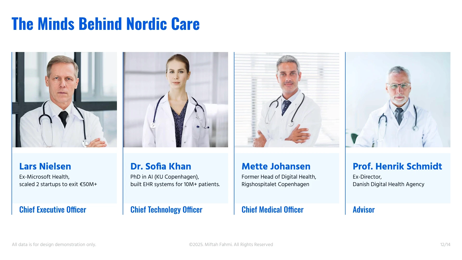 Nordic Care Health pitch deck slide 13