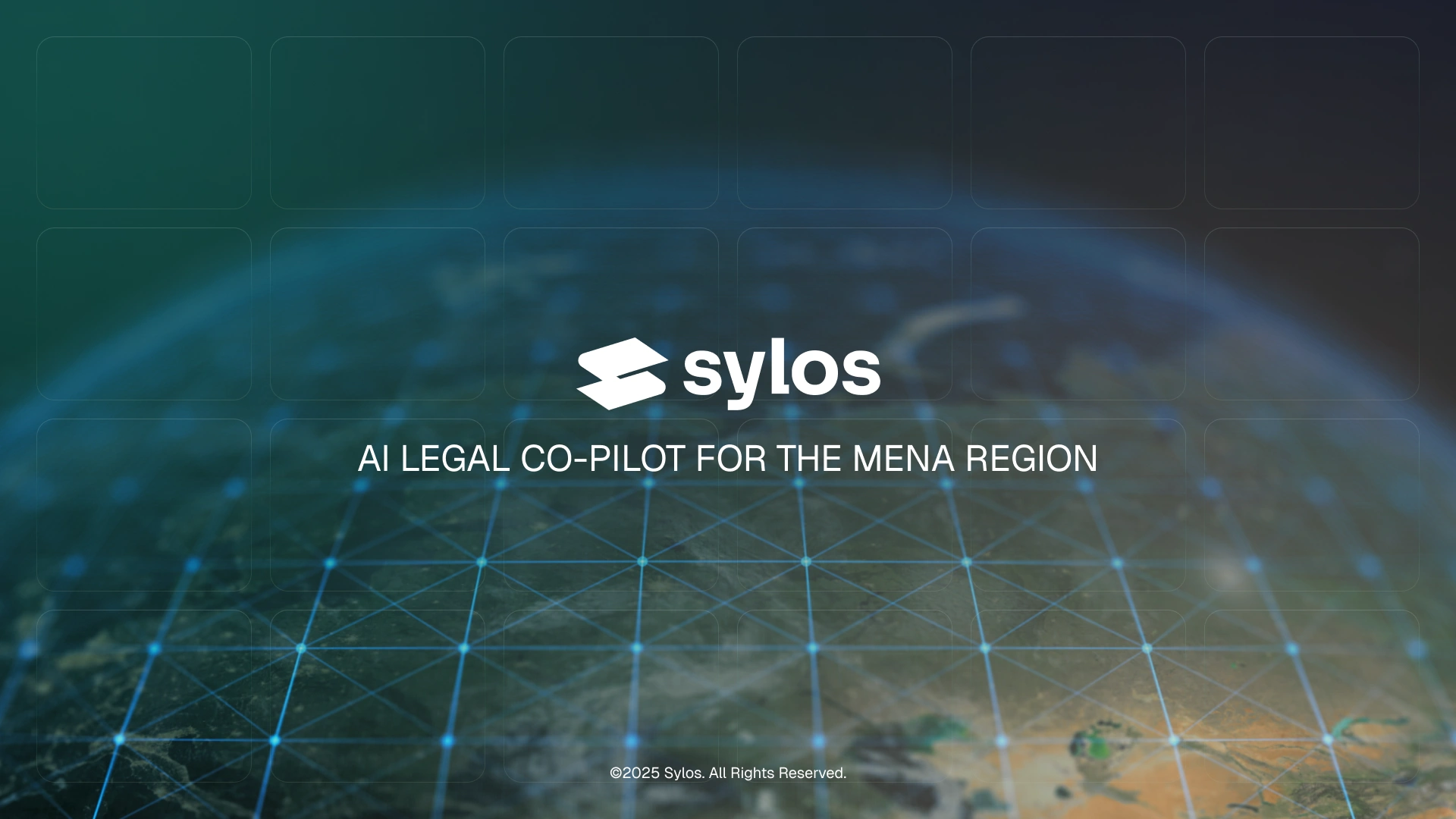 Sylos government proposal presentation cover slide